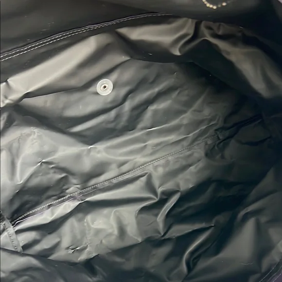 Longchamp Le Pliage Purple Large Travel Tote Expandable comes w/ shoulder strap - Picture 7 of 9